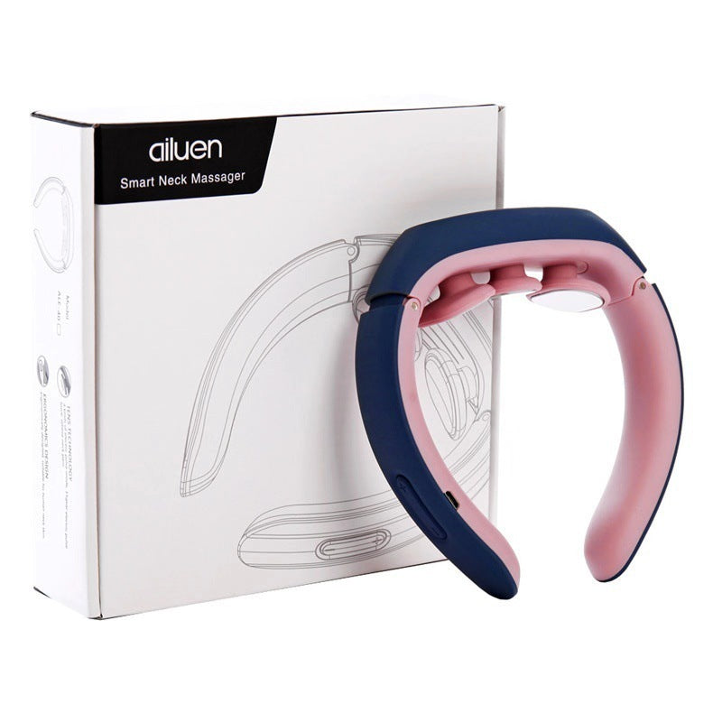 Neck Massager Shoulder Electric Pulse Cervical Traction Collar Therapy Deep Tissue Pain Relieve Stimulator Health Care Massage Neck Massager Shoulder Electric Pulse Cervical Traction Collar Therapy Deep Tissue Pain Relieve Stimulator Health Care Massage